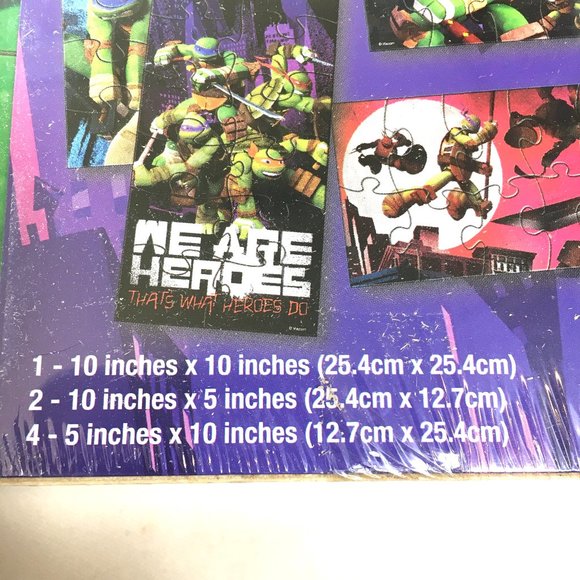 Teenage Mutant Ninja Turtles Box of Seven Puzzles NWT - Picture 6 of 11